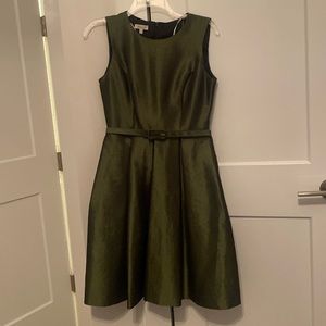 Dark green cocktail dress sz 4
